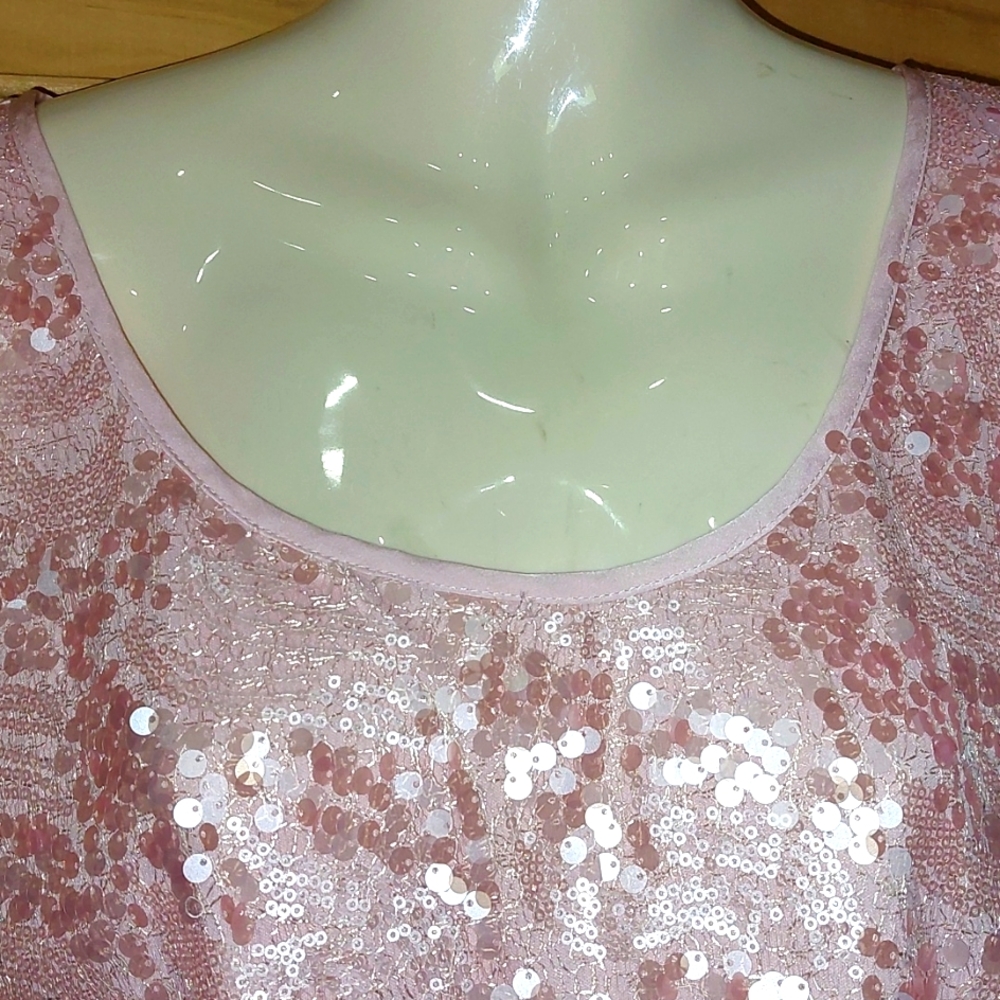 Pink Sequence Top - Picture 2 of 4